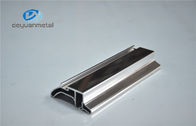 La doccia di alluminio della superficie luminosa dell'argento profila EN755-9 standard
