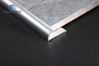Profili d'angolo di alluminio d'angolo rotondi, profili di alluminio della disposizione del bordo di 12mm