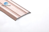 strisce di transizione del metallo della pavimentazione in piastrelle di 0.7mm, striscia di transizione di alluminio del pavimento 6063