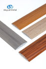 il bordo di alluminio del pavimento di spessore di 2mm sistema slittamento del grano di legno del trattamento di superficie l'anti