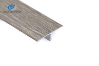 Grano di legno ricoprente espulso anodizzato di T della scanalatura di Manica 3.5mm della polvere di alluminio di altezza