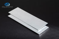 Il profilo piano di alluminio lucidato T5 tempera il materiale antiruggine 6060