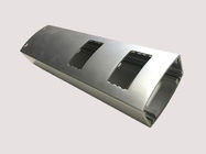 L'alluminio di spazzolatura luminoso di CNC profila lo spessore di colore 1.4mm dell'argento di Digital Shell