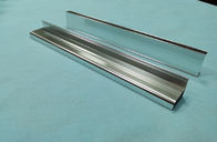 Profili di alluminio di lucidatura d'argento della doccia della lega T5