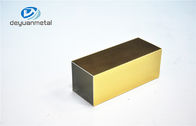 Profilo di alluminio dorato di lucidatura dell'estrusione per la decorazione con la lega 6063