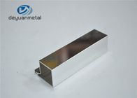 Profili di alluminio della scanalatura di T, estrusioni di alluminio EN755-9 standard della doccia