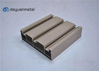 L'estrusione di alluminio di Tan del rivestimento standard della polvere modella con la lega 6063-T5