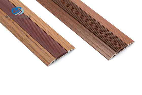 Bordo di alluminio che fiuta, scala di legno della scala di slittamento del ODM anti del grano che fiuta per il tappeto