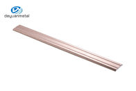 strisce di transizione del metallo della pavimentazione in piastrelle di 0.7mm, striscia di transizione di alluminio del pavimento 6063