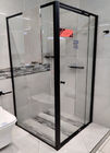 Porta di doccia in alluminio con pannello di ritorno 1M Larghezza 1,9M Altezza
