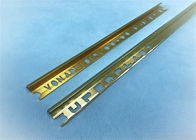 L'arco modella la precisione di lucidatura dorata di profili d'angolo di alluminio +-0.15mm della disposizione