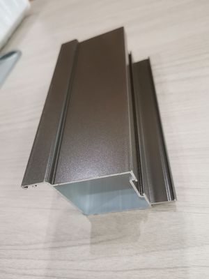 Profili di vetro in alluminio rivestimento in polvere in bronzo bianco nero naturale