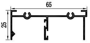 Profili di porta in alluminio con vetrina scorrevole in polvere in bronzo Sud Africa