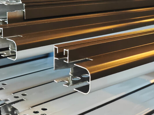 Profili in alluminio con rivestimento in polvere in lega 6063 per porte e finestre di patio