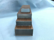 Estrusioni di alluminio del quadrato di legno del grano con la lega 6060 6061 6063 6082