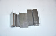 profilo di alluminio dell'estrusione di lucidatura dell'argento 6063-T5 per Windows e le porte