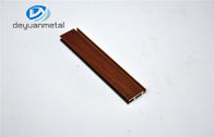 L'alluminio di legno del grano del portello scorrevole dell'ufficio profila la resistenza dell'alcali