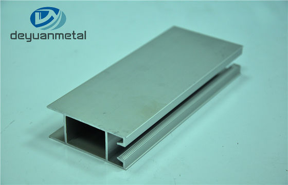 Lunghezza su misura profilo di alluminio d'anodizzazione della porta dell'argento standard T5