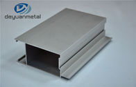 Profilo di alluminio d'anodizzazione d'argento standard dell'estrusione per le porte 6063/T5