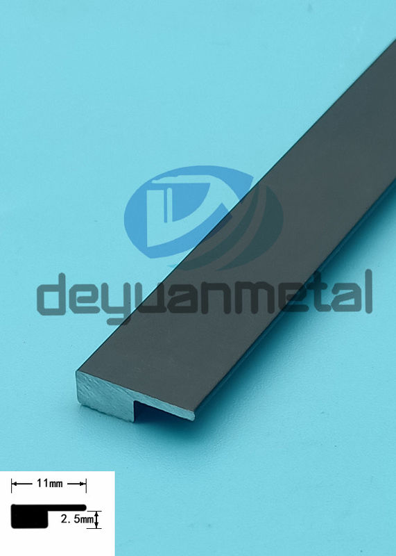 tenuta di alluminio protettiva del bordo della decorazione delle mattonelle del soffitto del pannello di parete di 6463 T profili di 2.5mm