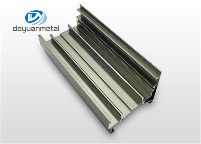 Profilo di alluminio su misura dell'estrusione di lucidatura d'argento per la striscia 6060-T5/T6 del pavimento