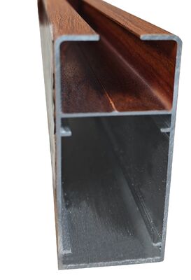 Produttore Profili per finestre in alluminio con grano di legno