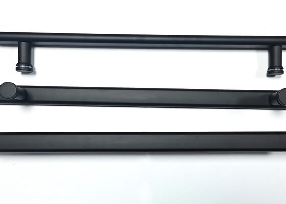 Matte nero/ lucidatura argento in acciaio inossidabile